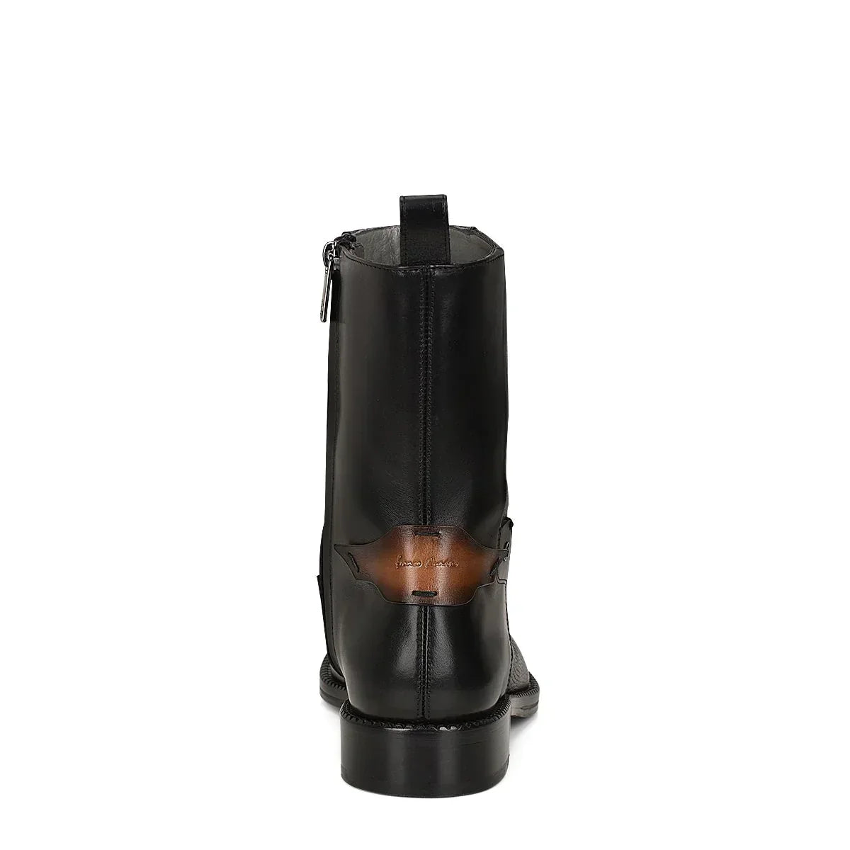 Black Deer Dress Boot - Black