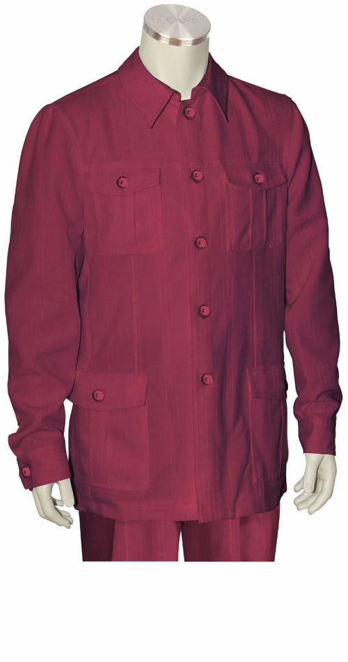 Style Canto Men's 2 Piece Long Sleeve Walking Suit Urban Style for Casual Wear