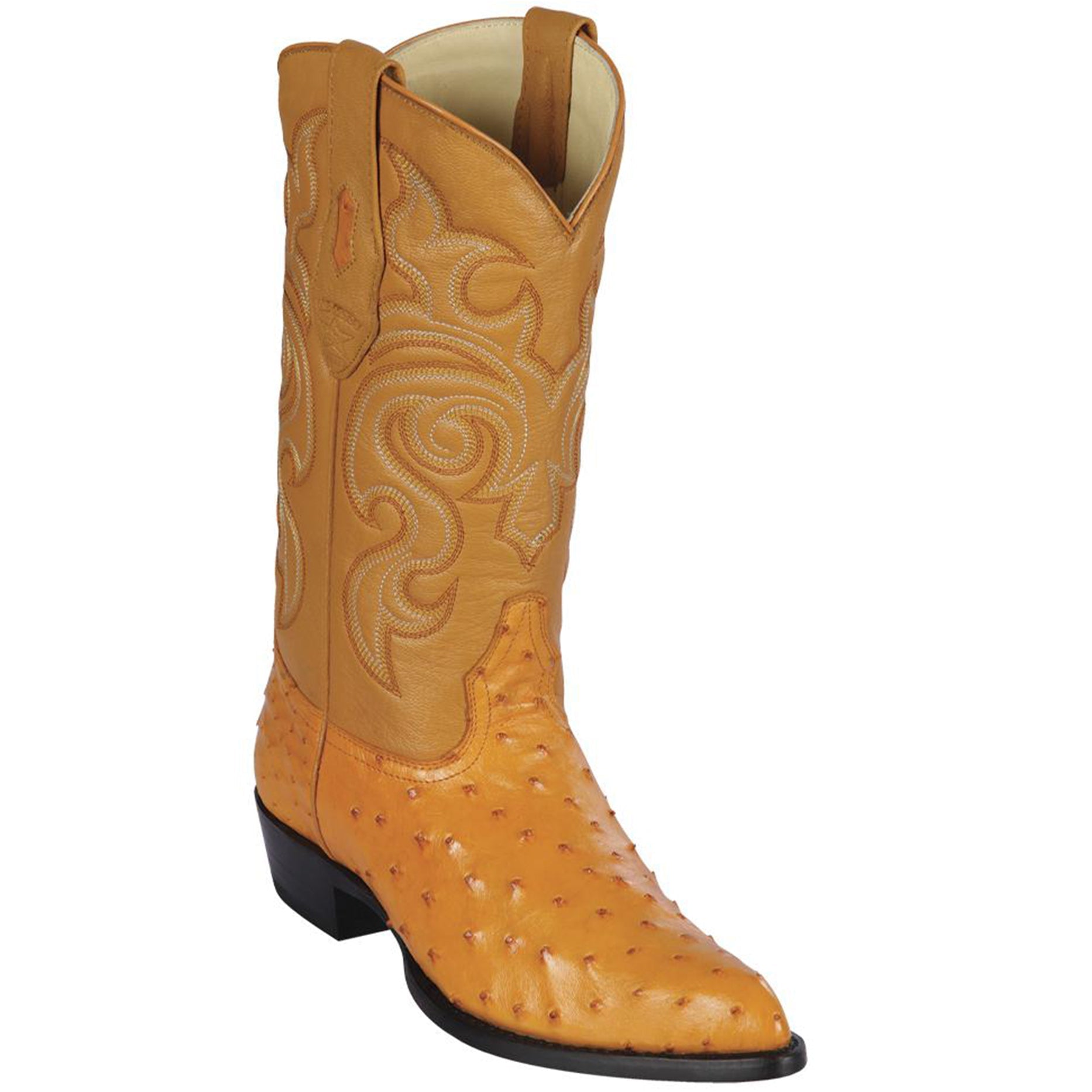 Buttercup Ostrich Cowboy Boots - EE