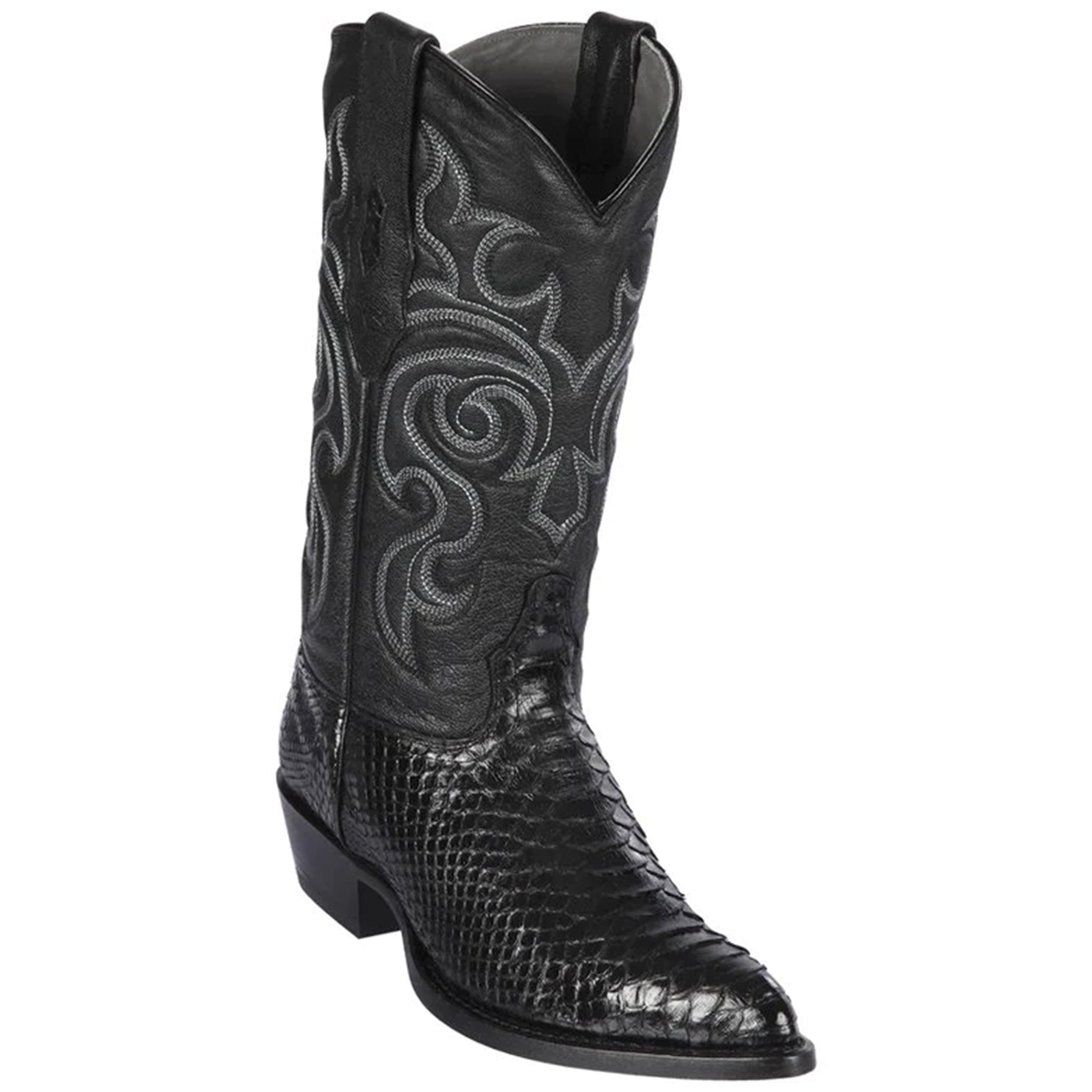 Black Snakeskin Boots - EE