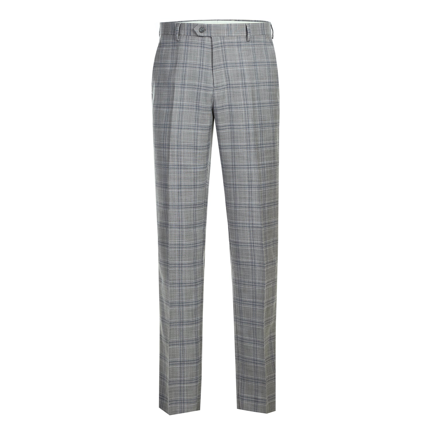 293-23 Men's Classic Fit Checked Suits - 38Lx32W