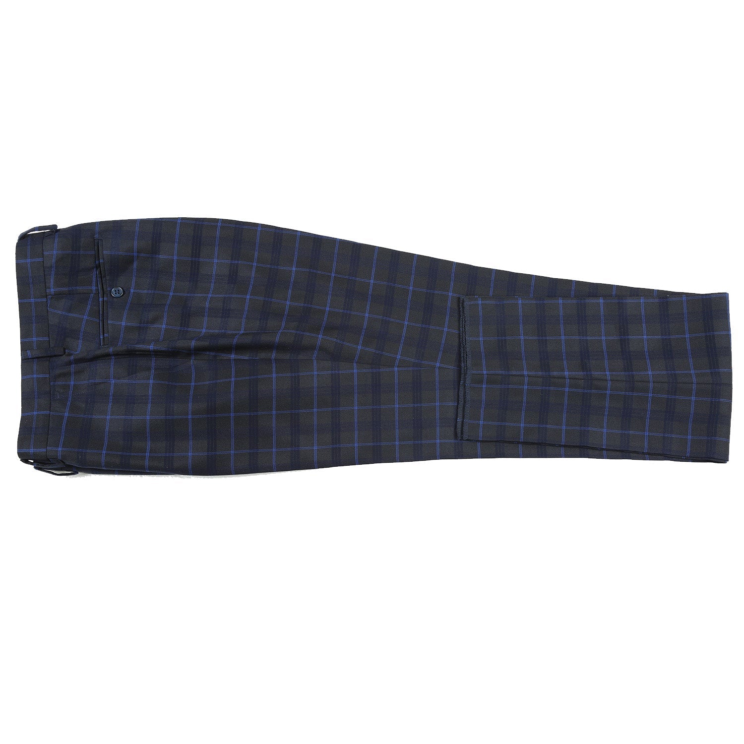 293-27 Men's Classic Fit Checked Suits - 38Lx32W