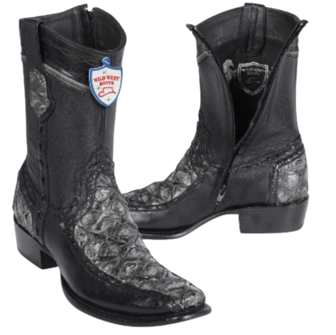 Botin de Pirarucu Original Horma Dubai Wild West - 6