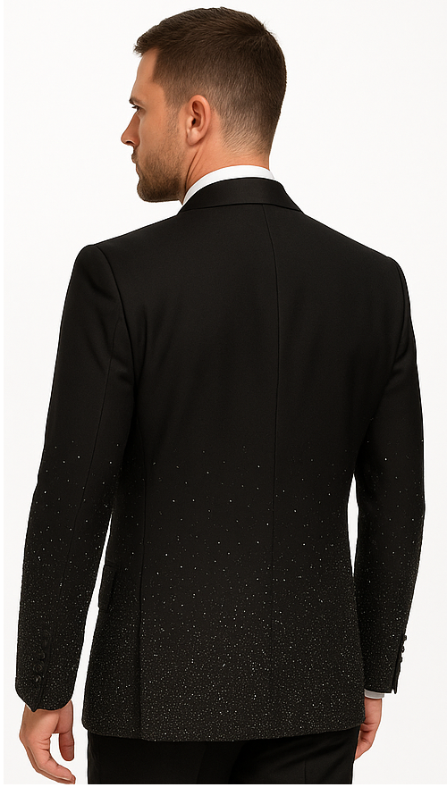 Men’s Formal Tuxedo in Black – After Six Classic Style - 36R