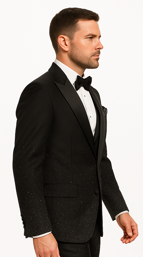 Men’s Formal Tuxedo in Black – After Six Classic Style - 36R