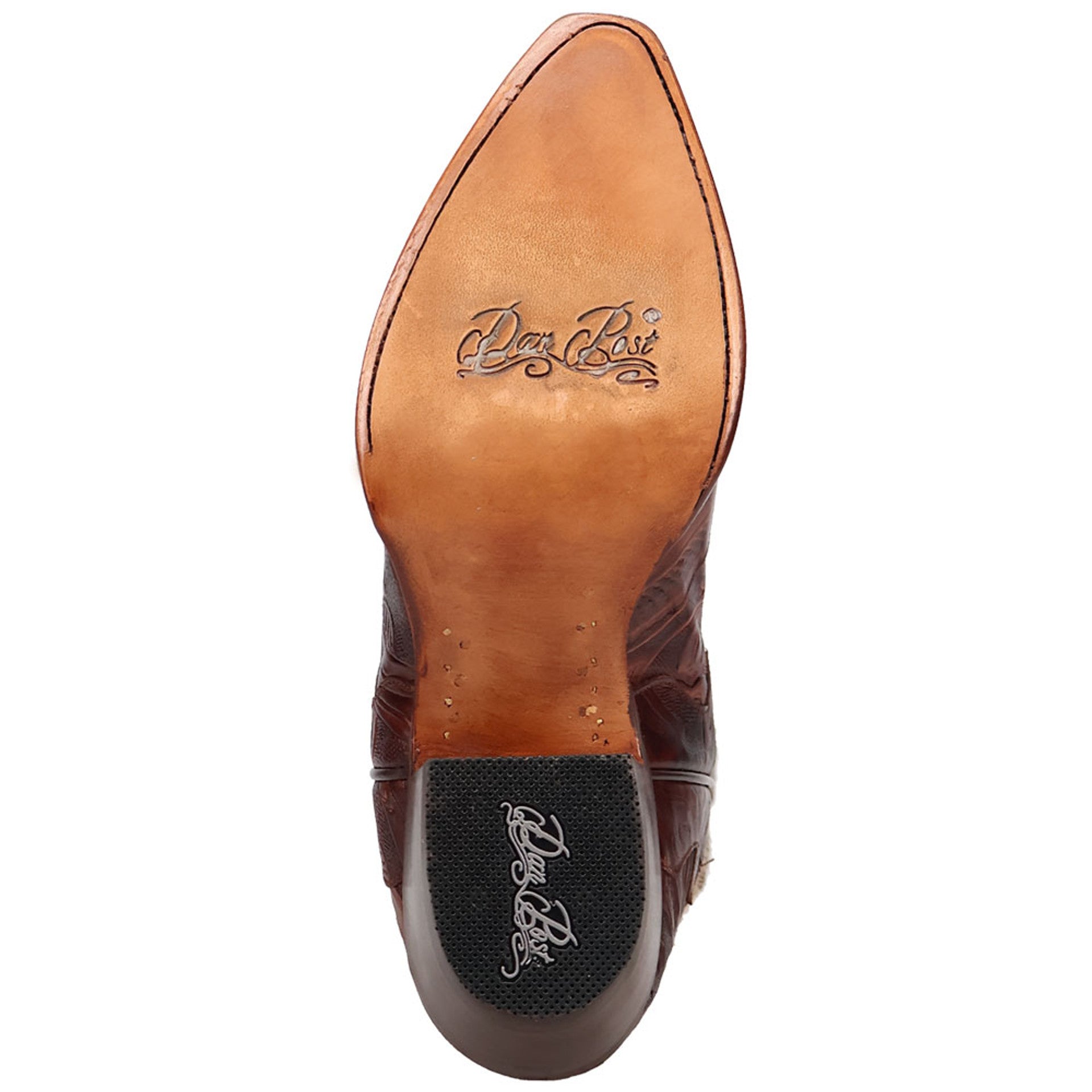 Dan Post Women's Andrinna Brown Snip Leather Western Boots - 7M