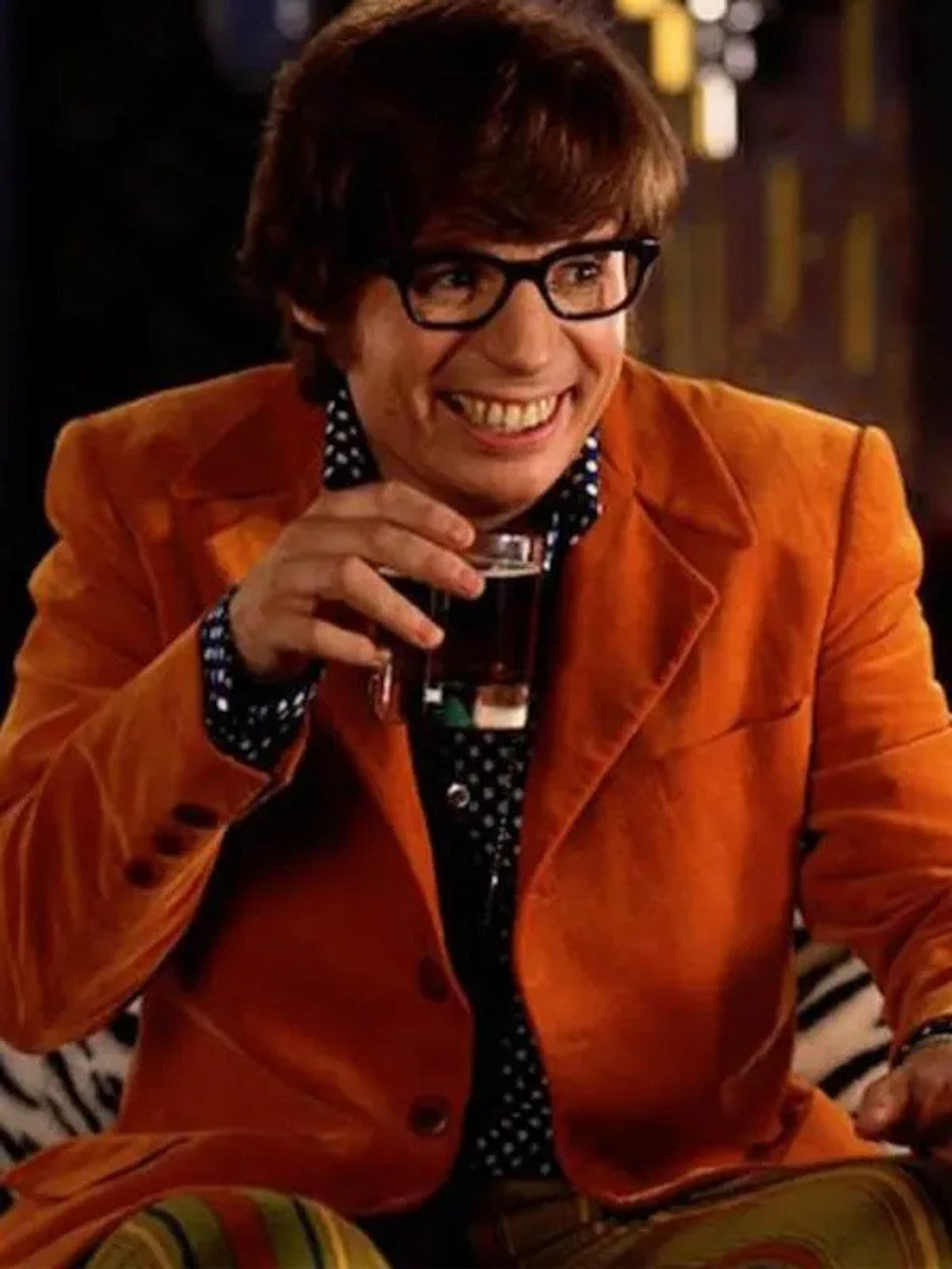 Austin Powers Orange Suit - Coat Size 38