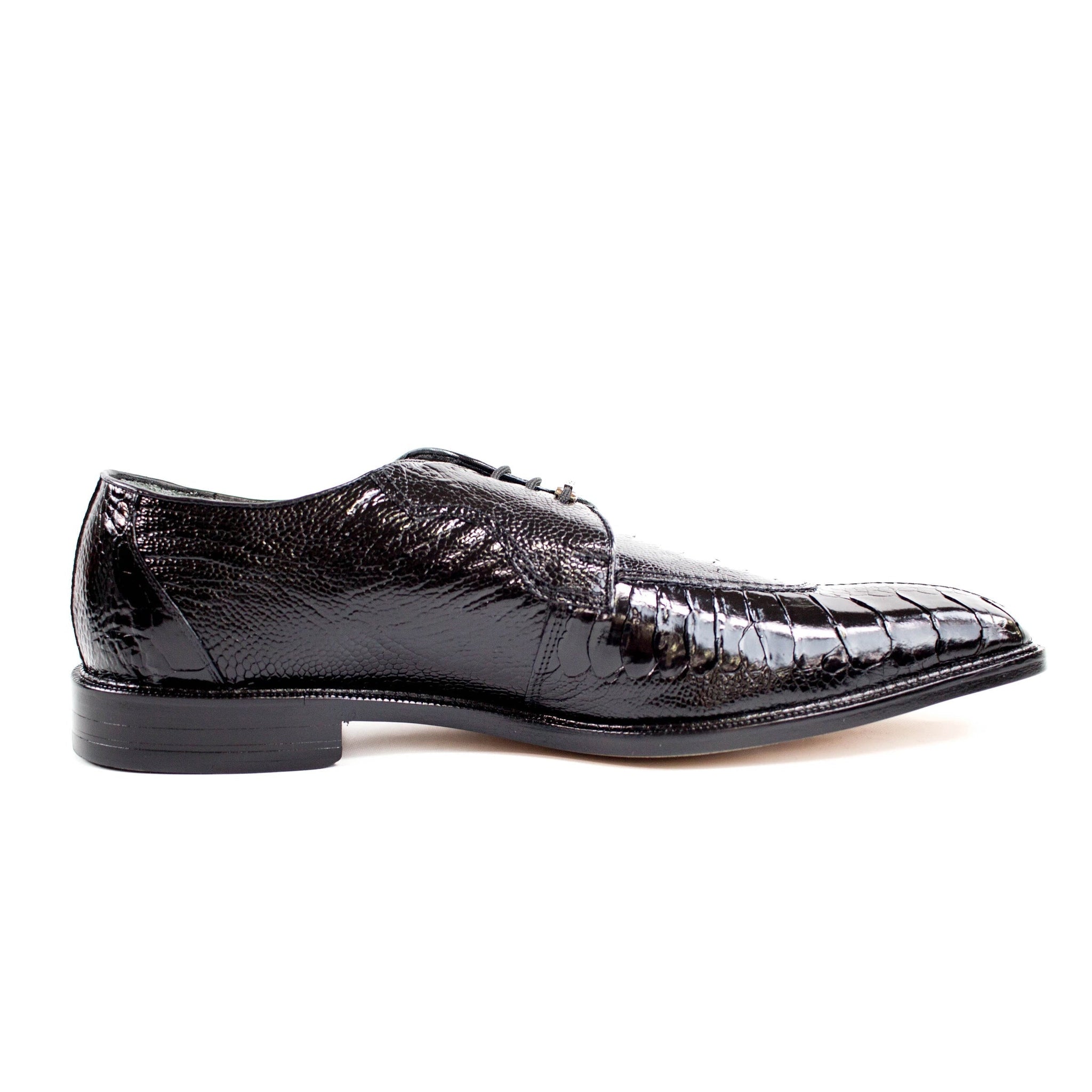 Belvedere Siena Ostrich Leg Moc Toe Dress Shoe – Burgundy