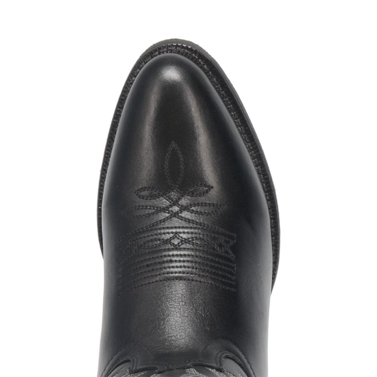 Laredo Birchwood Black Leather Round Toe Boots for Men - 8D
