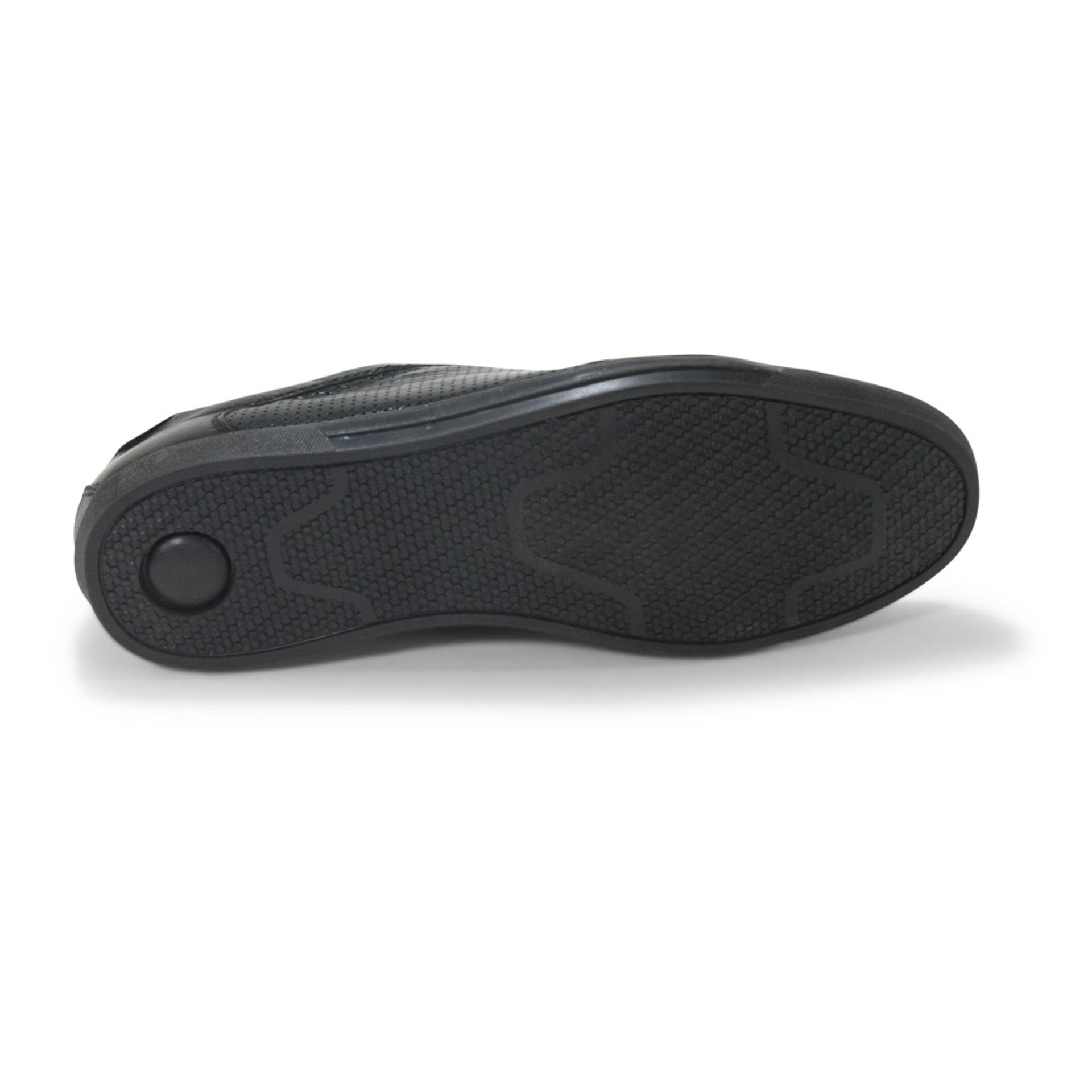 Los Altos Black Genuine Ostrich Casual Shoes - 11.5