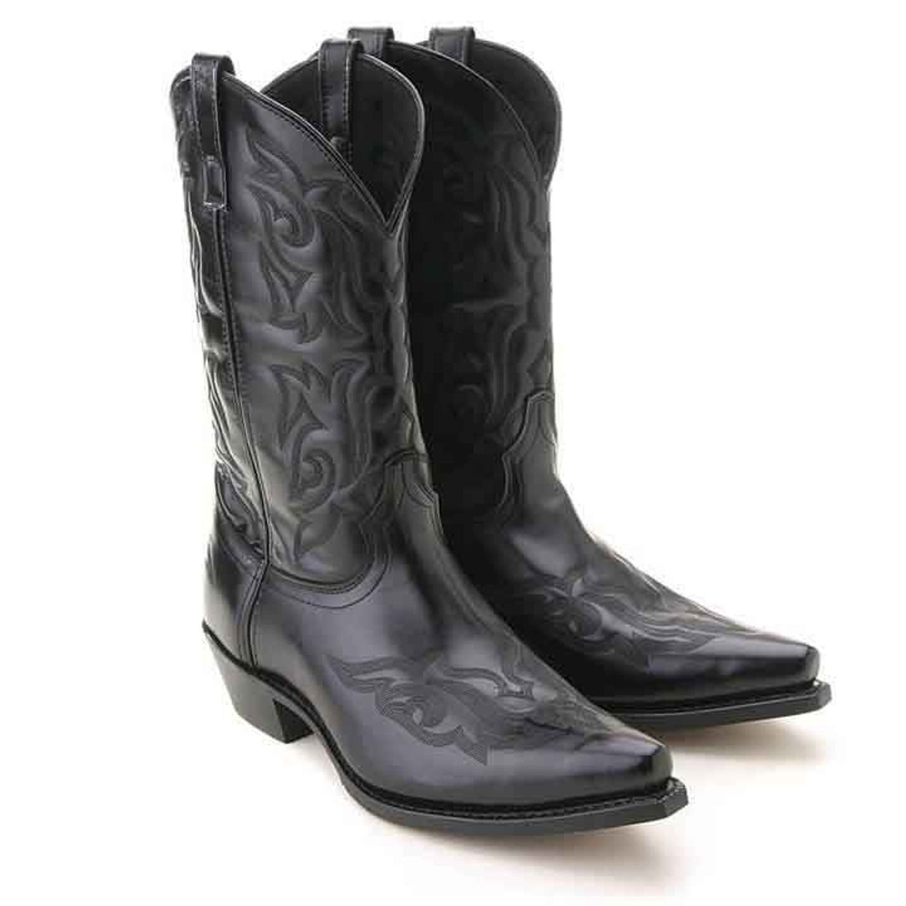 Laredo Hawke Black Dress Western Boots - 8D