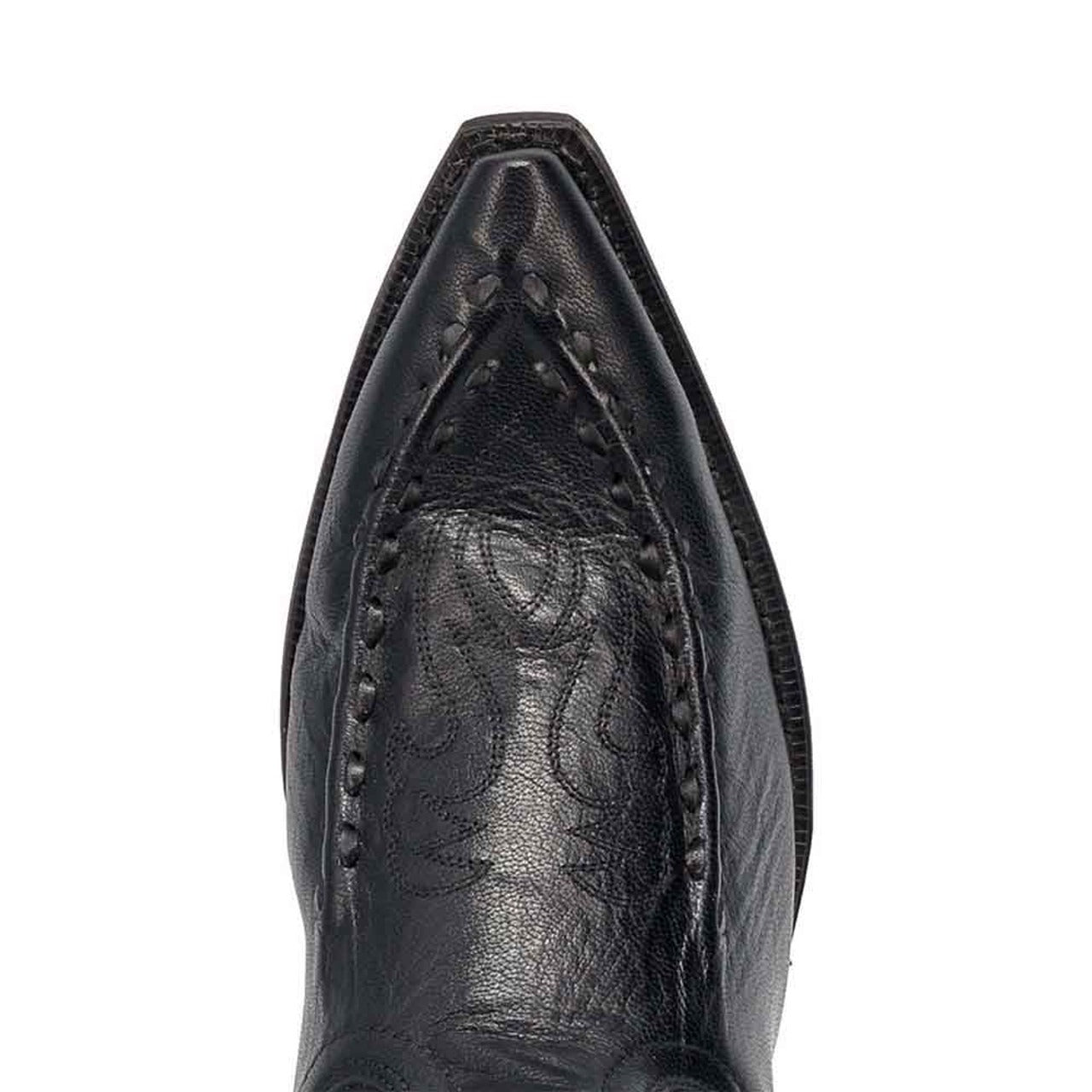 Laredo Laramie Black Genuine Leather Men's Western Boots - 8D