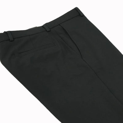 Stretch Golf Black Slim Fit Pants