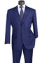 Cheap Priced Suit- Mens Modern Fit 2 Button Blue Suit