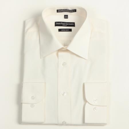 Bone Convertible Cuff Big & Tall Shirt 18 19 20 21 22 Inch Neck Men's Dress Shirt