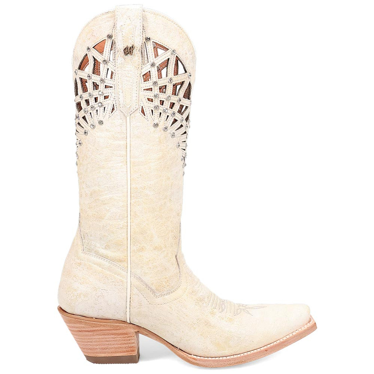 Dan Post Women's Miley Bone Snip Toe Medium Cowboy Boots - 6D