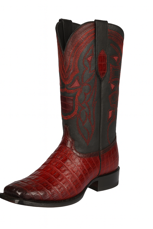 Botas de Cocodrilo Caiman Cola Horma Europea-New Designer Collection