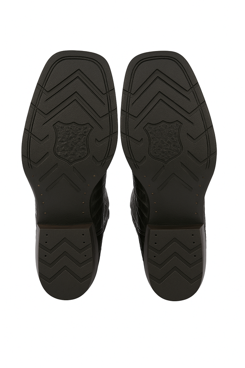 Botas de Cocodrilo Caiman Cola Horma Europea-New Designer Collection