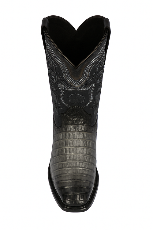 Botas de Cocodrilo Caiman Cola Horma Europea-New Designer Collection