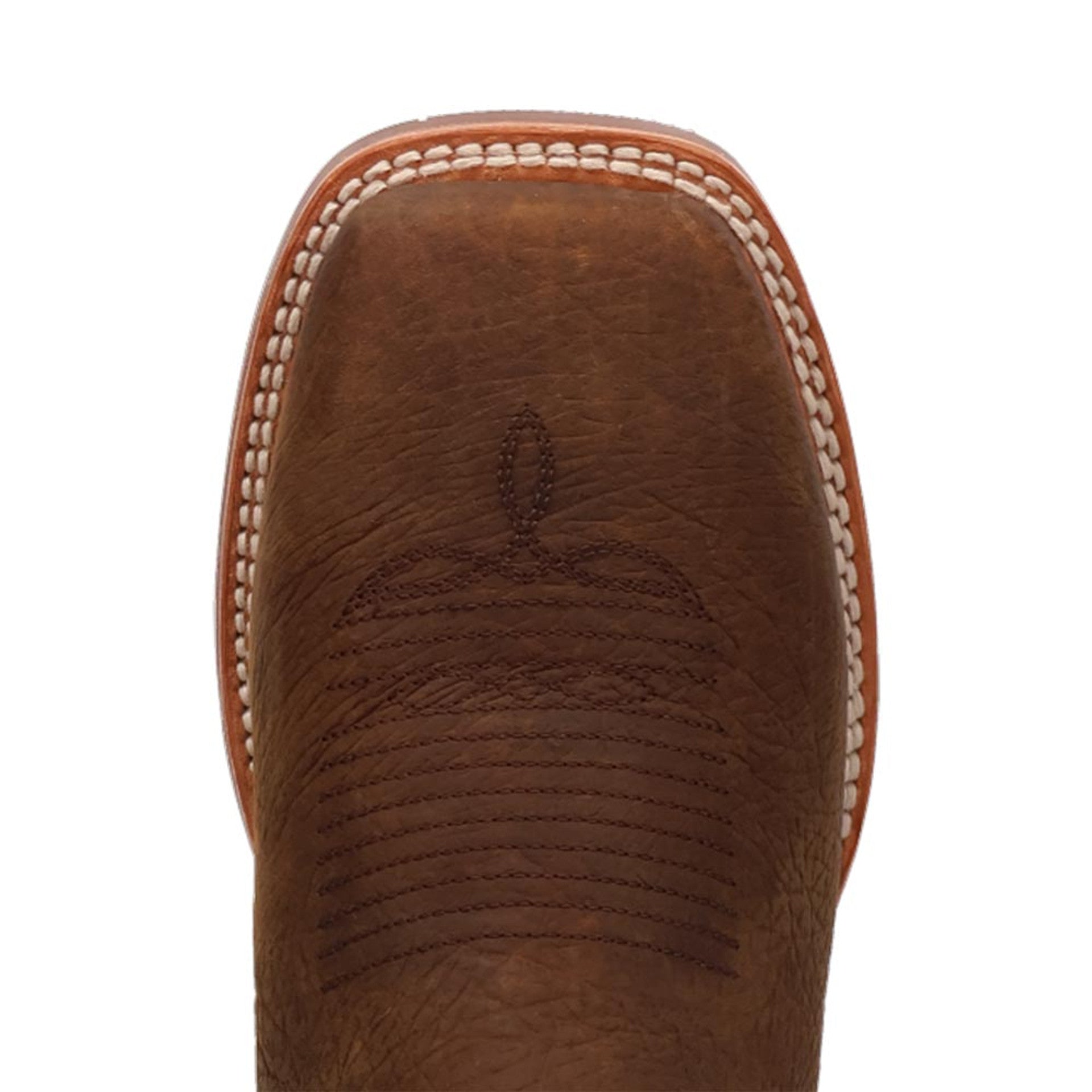 Dan Post Men's Bridgestone Chocolate & Tan Square Toe Western Boots - 7D