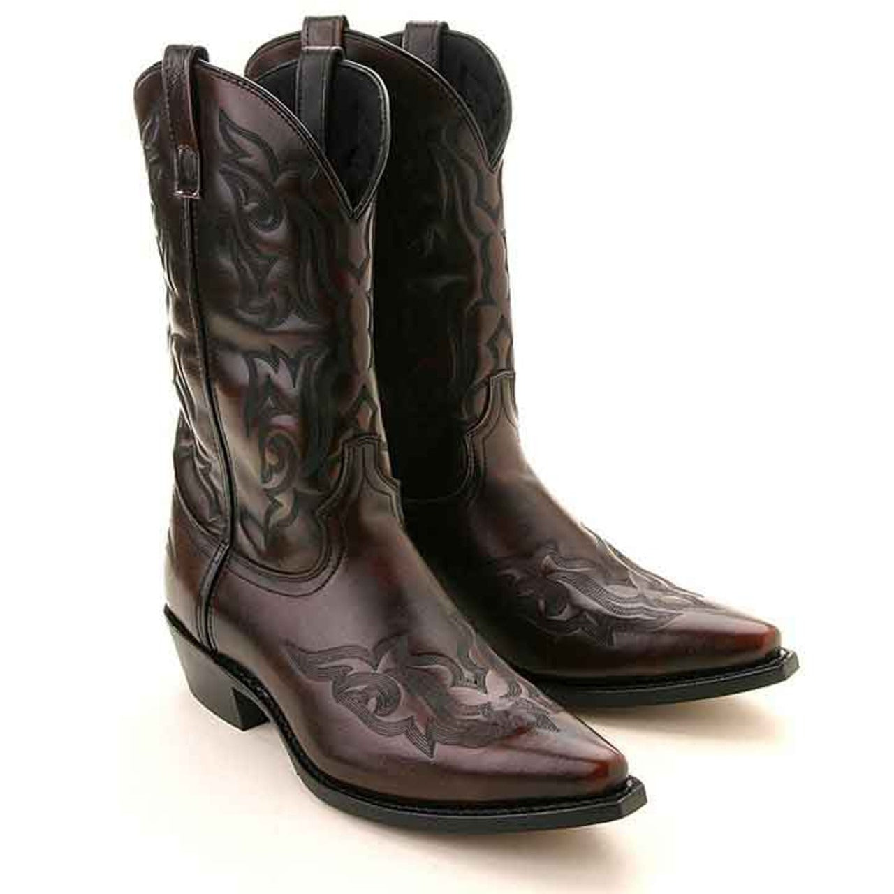 Laredo Hawke Brown Dress Western Boots - 8D