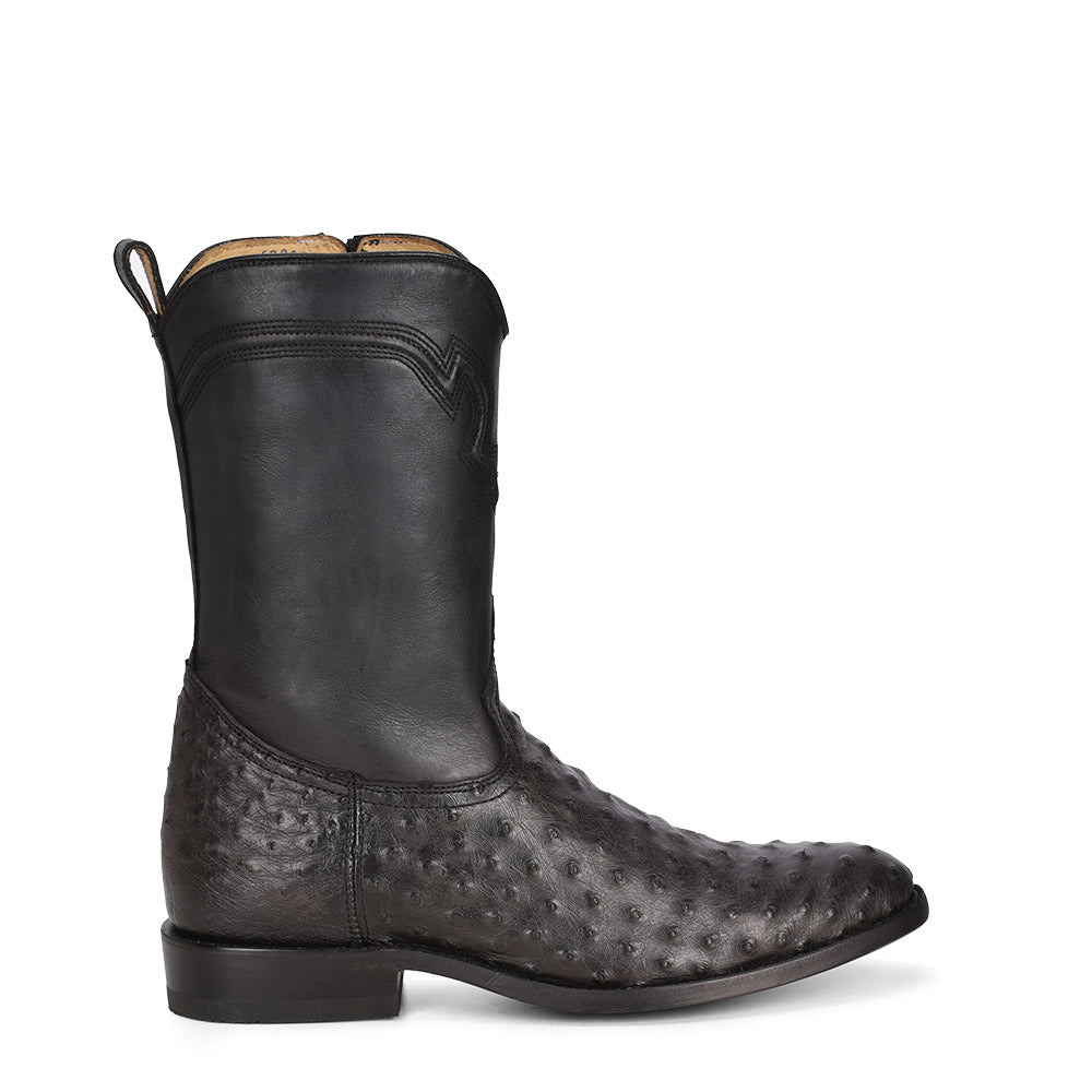 Mens Ostrich Boot - Grey