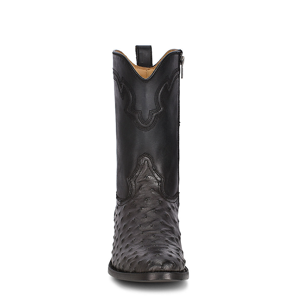 Mens Ostrich Boot - Grey