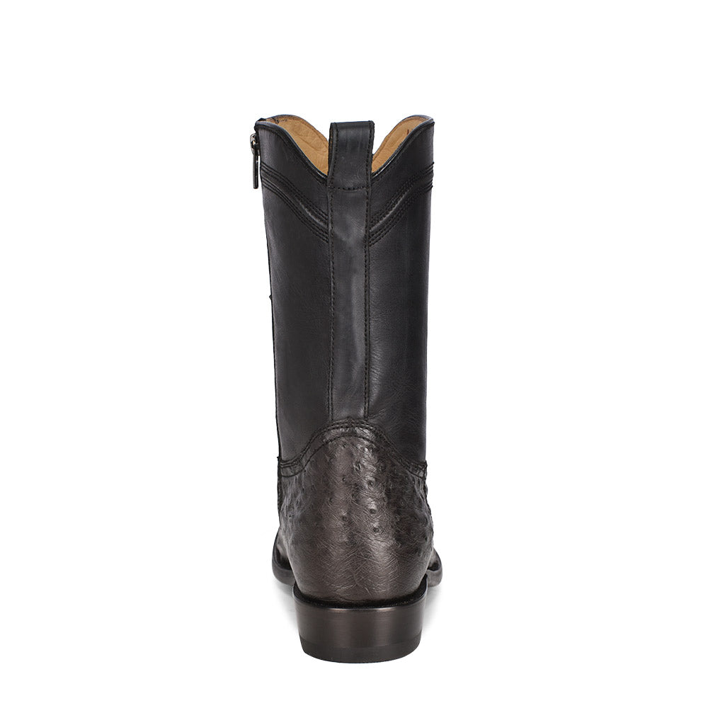 Mens Ostrich Boot - Grey