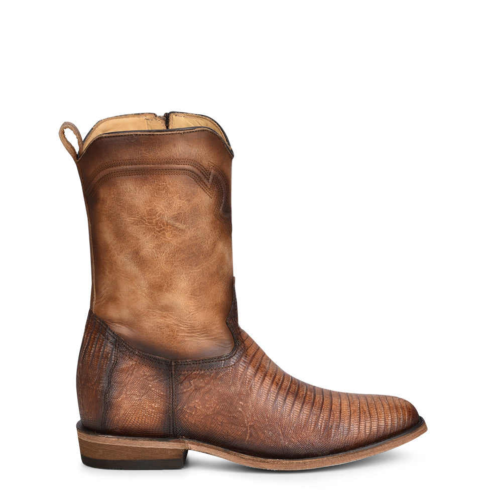 Mens Lizard Boot - Sand