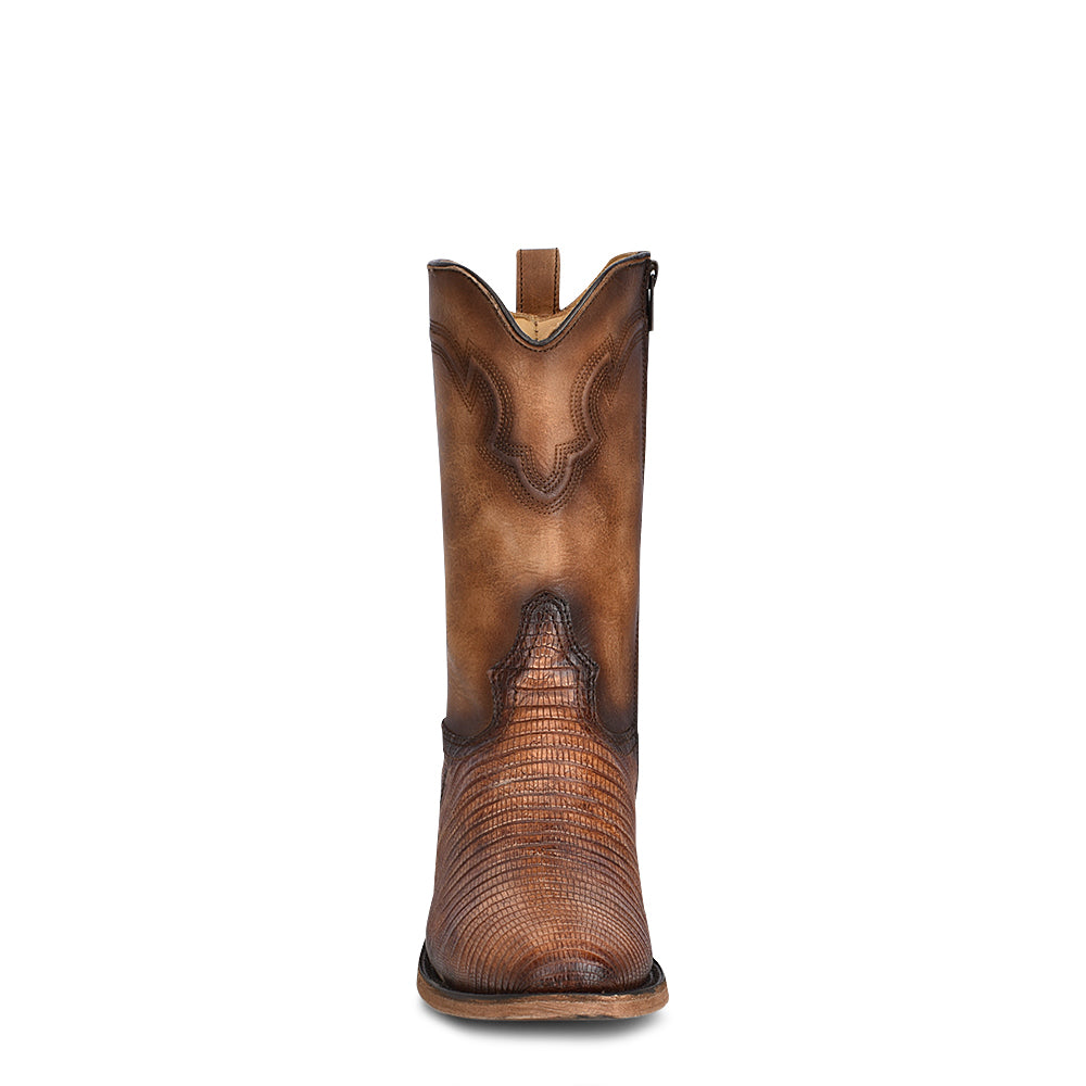 Mens Lizard Boot - Sand