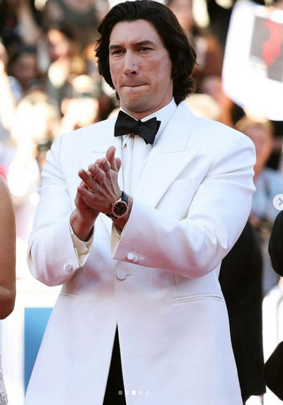Caesar Catalina Megalopolis 2026 Premiere White Blazer