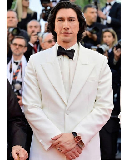Caesar Catalina Megalopolis 2026 Premiere White Blazer