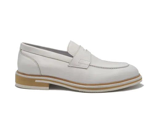 Carrucci Calfskin Penny Loafer