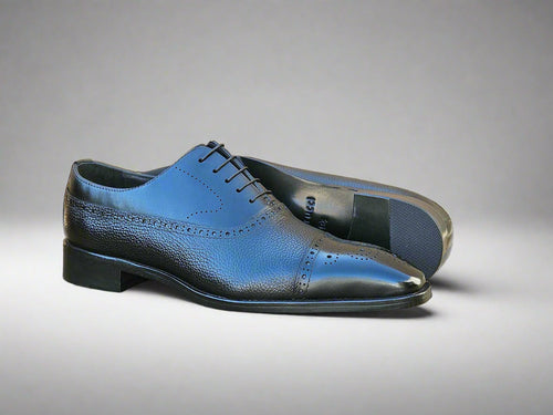 Carrucci Cap Toe Oxford Leather Sole
