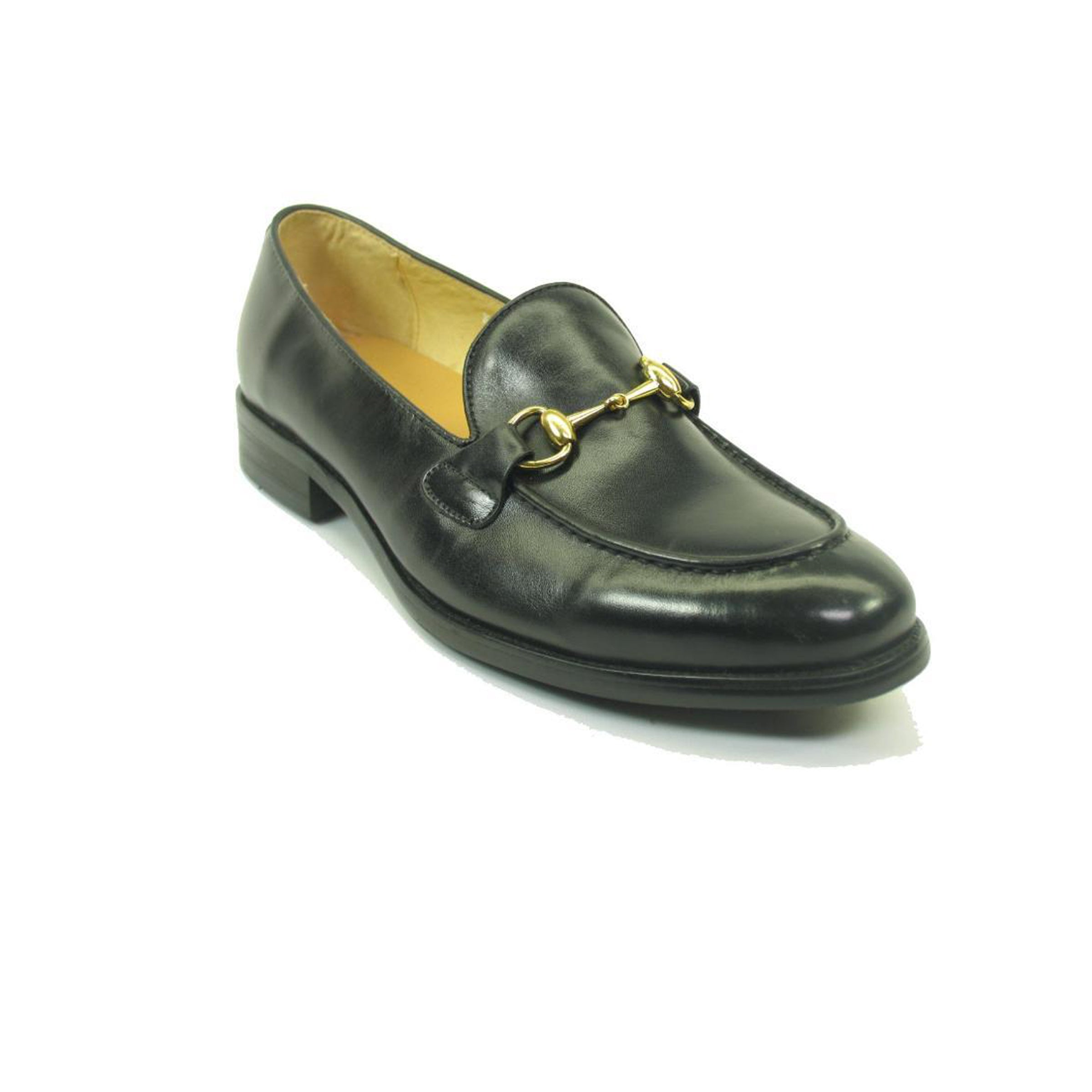 Mens Carrucci Timeless Buckle Loafer in Cognac - 7.5