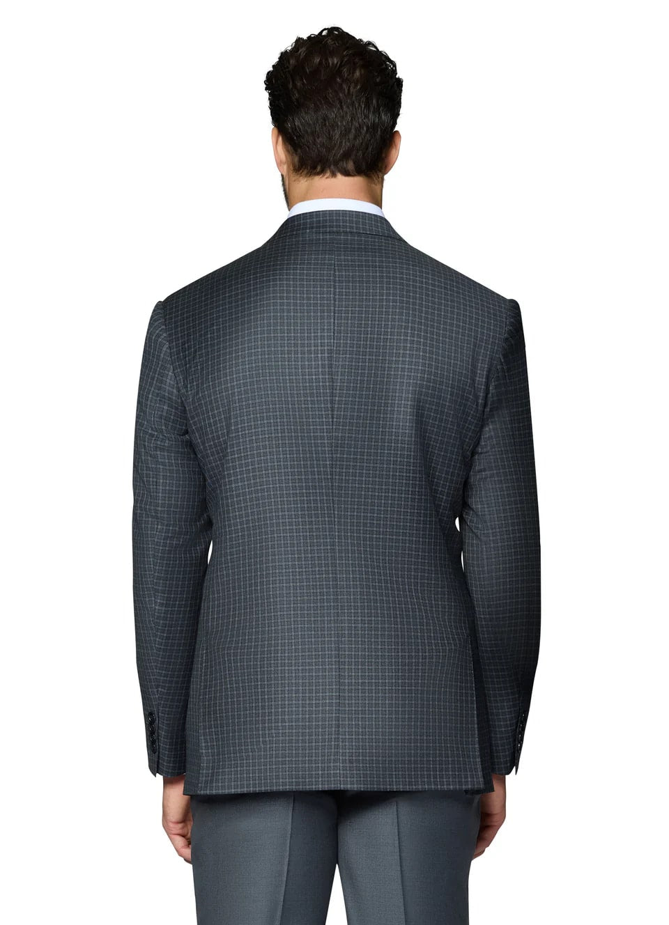 Charcoal Modern Fit Wool Sport Coat - 62 Regular