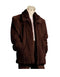 Faux Fur 3/4 Length Coat Coco Chocolate brown Overcoat