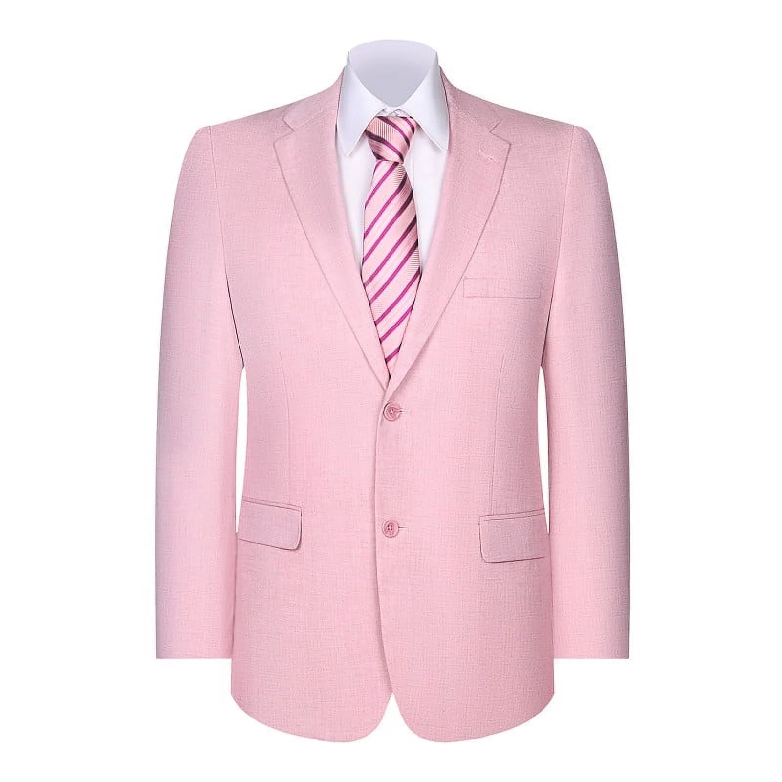 Mens Blazer Classic Fit Sport Coat Two Buttons Lightweight Suit Jacket Iceberg Green - 36 Short