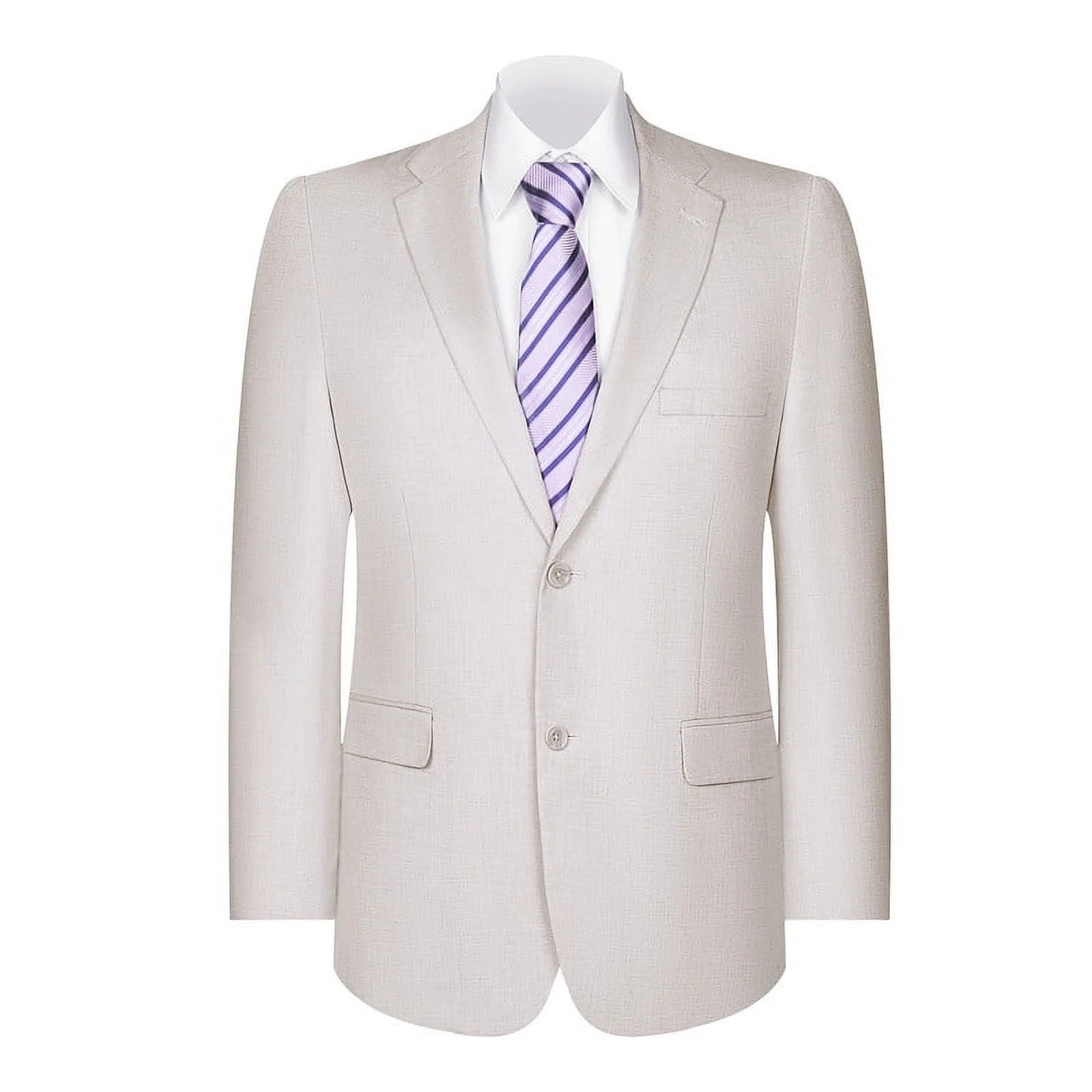 Mens Blazer Classic Fit Sport Coat Two Buttons Lightweight Suit Jacket Iceberg Green - 36 Short