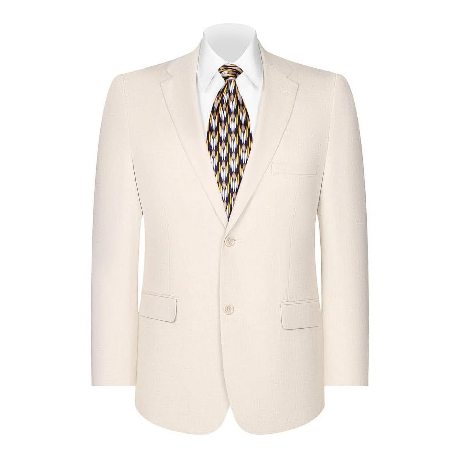 Mens Blazer Classic Fit Sport Coat Two Buttons Lightweight Suit Jacket Iceberg Green - 36 Short