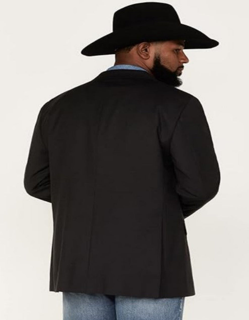 Western Blazer - Saco Para Hombre - Cowboy Blazer in Black Color - 36 Short