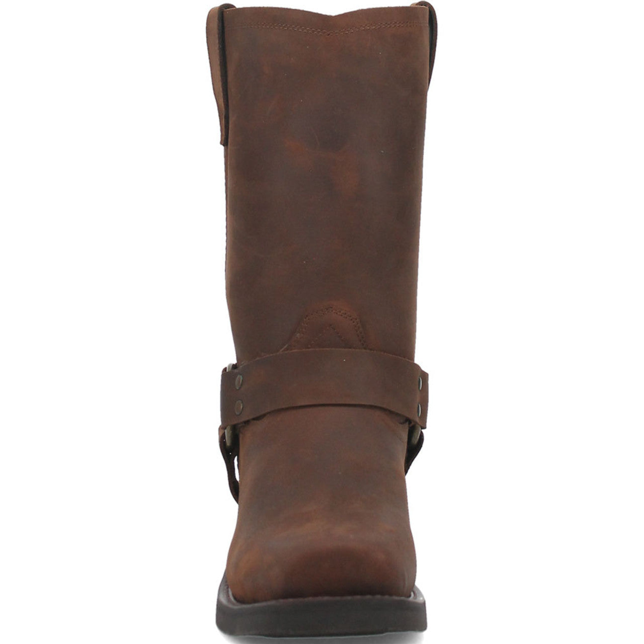 Dingo Goucho Brown Mens Motorcycle Leather Boots - 7D