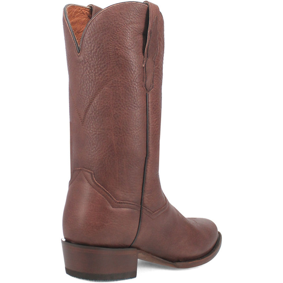 Dan Post Men's Medium Toe Western Pike Brown Boots - 8.5D