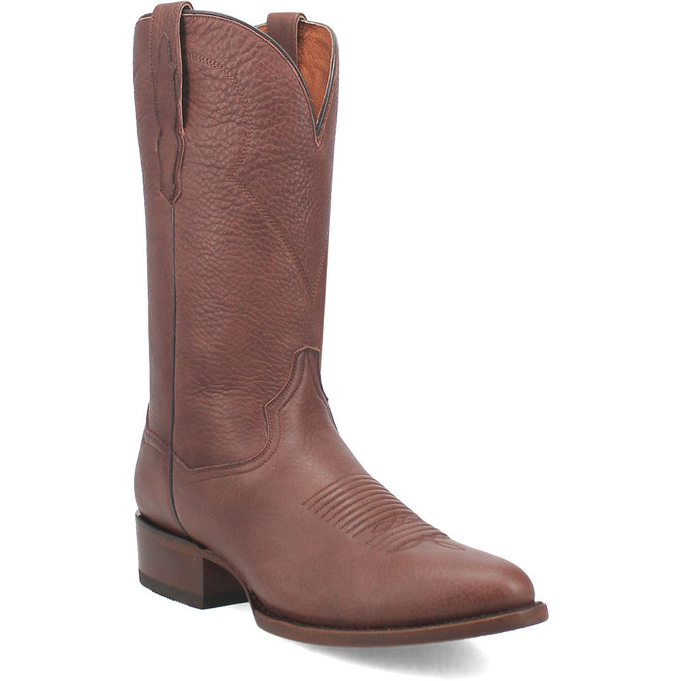 Dan Post Men's Medium Toe Western Pike Brown Boots - 8.5D