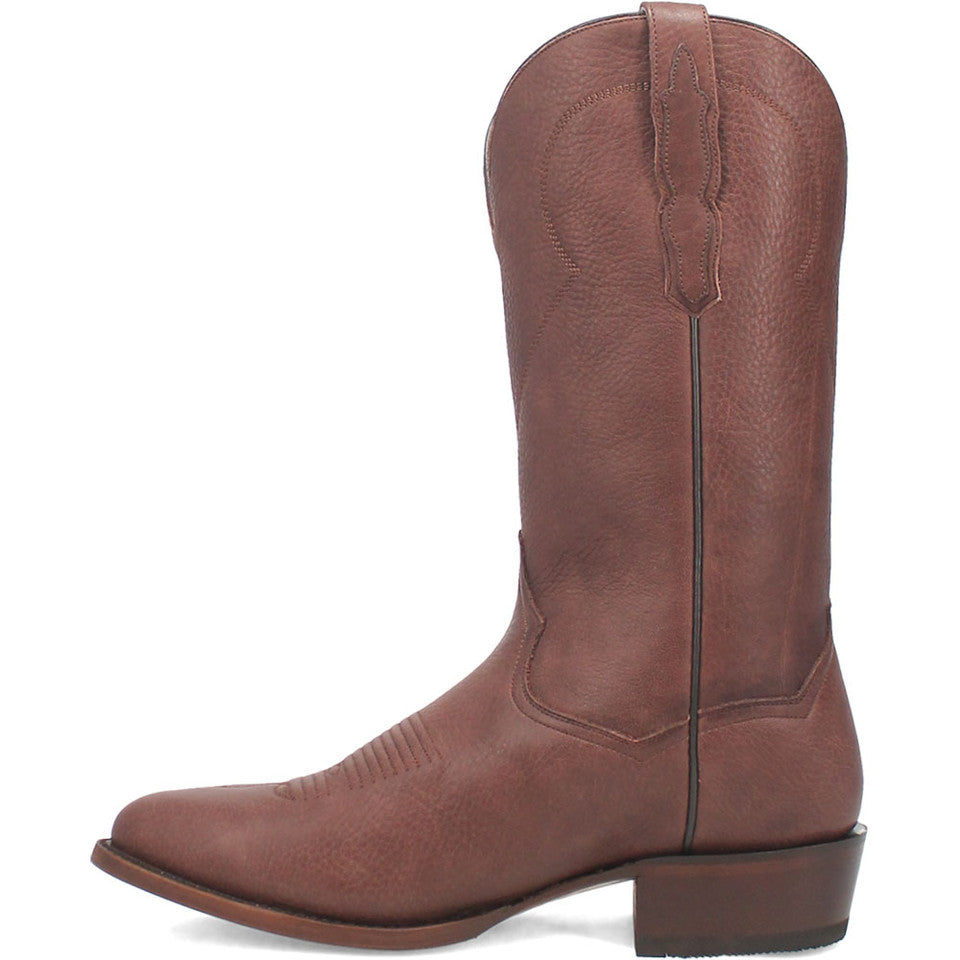Dan Post Men's Medium Toe Western Pike Brown Boots - 8.5D