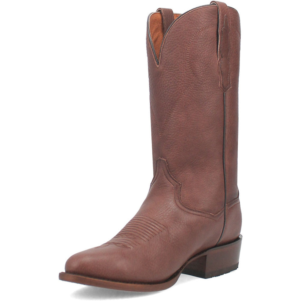 Dan Post Men's Medium Toe Western Pike Brown Boots - 8.5D