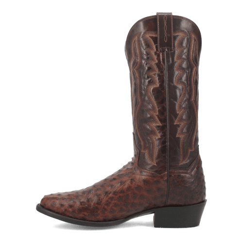 Dan Post Pershing Full Quill Ostrich Boot