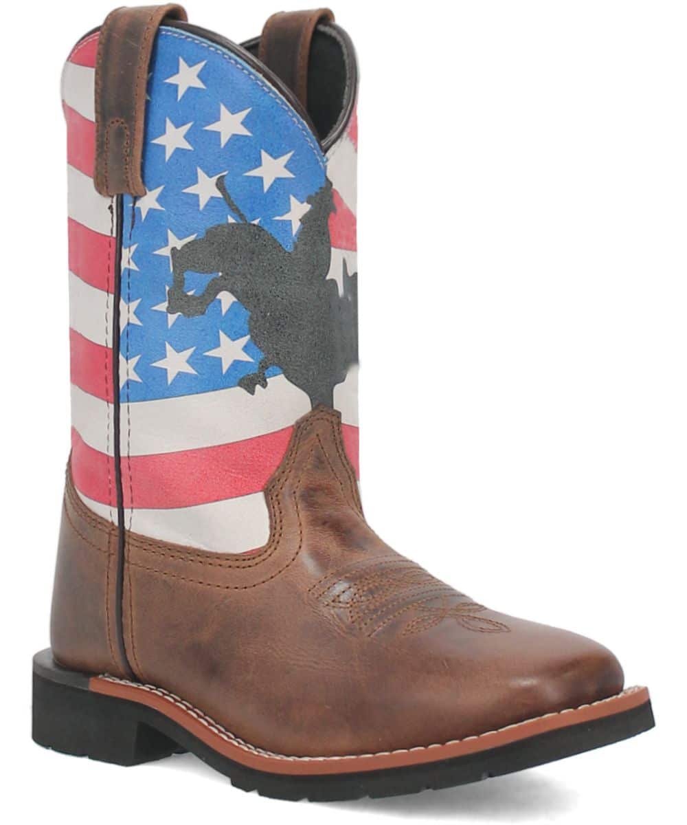 Dan Post Children's Buck Leather Boot - 1D