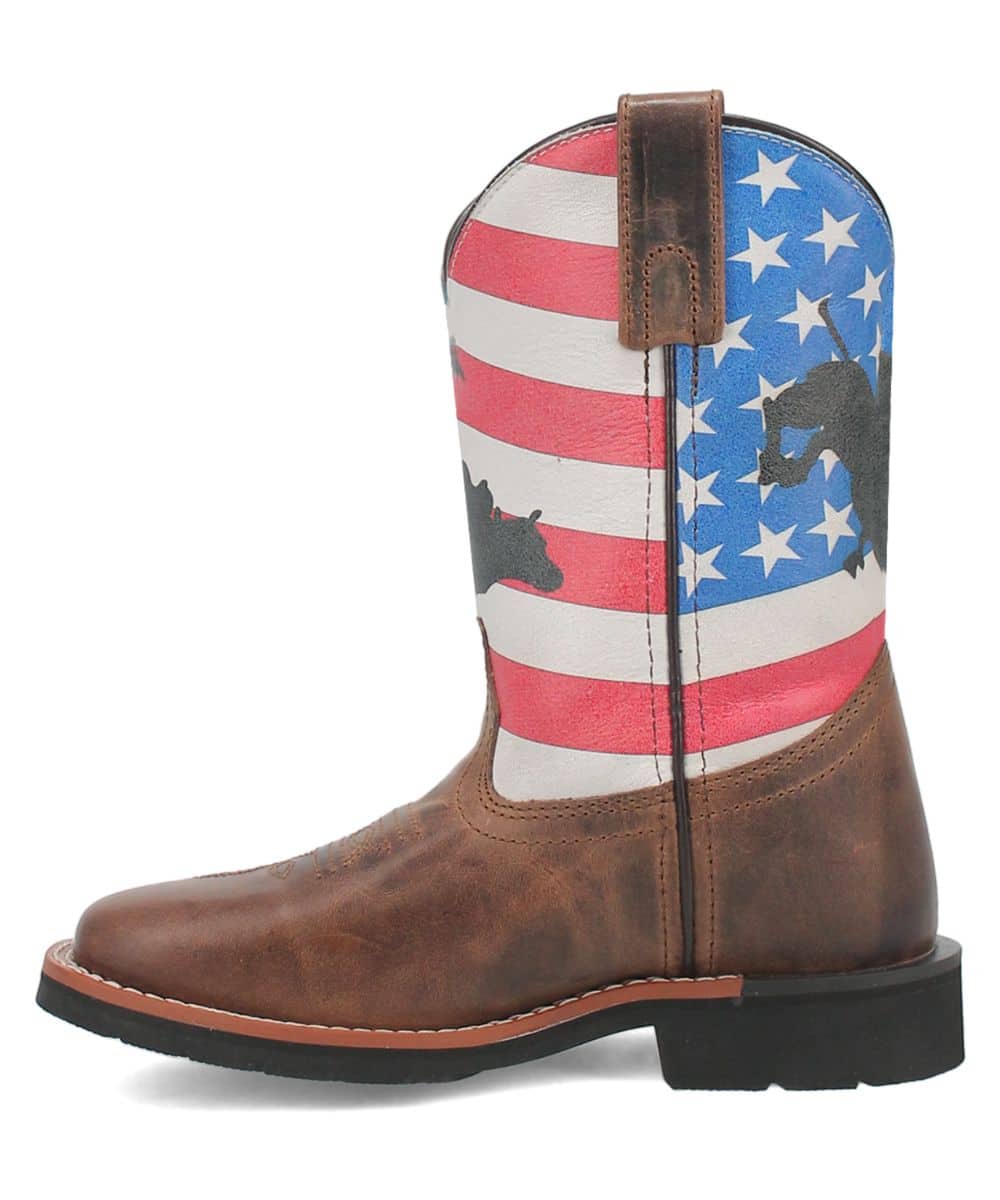 Dan Post Kids' Buck Leather Boot - 3.5D