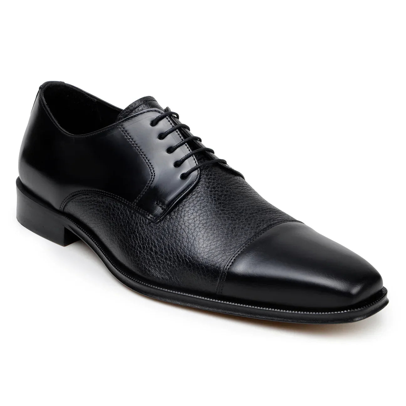 Belvedere Alexander Shoes – Black Leather - 8
